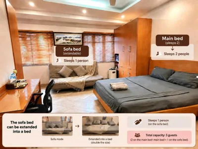 Studio Apartment filled with nature light near the Hanoi Opera House Căn hộ đầy đủ tiện nghi có thang máy gần Nhà Hát Lớn – Photos 9